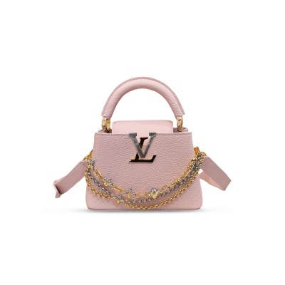 LOUIS VUITTON CAPUCINES MINI M27035 (21*13.6*8cm) LOUIS VUITTON CAPUCINES MINI M27035 (21*13.6*8cm)